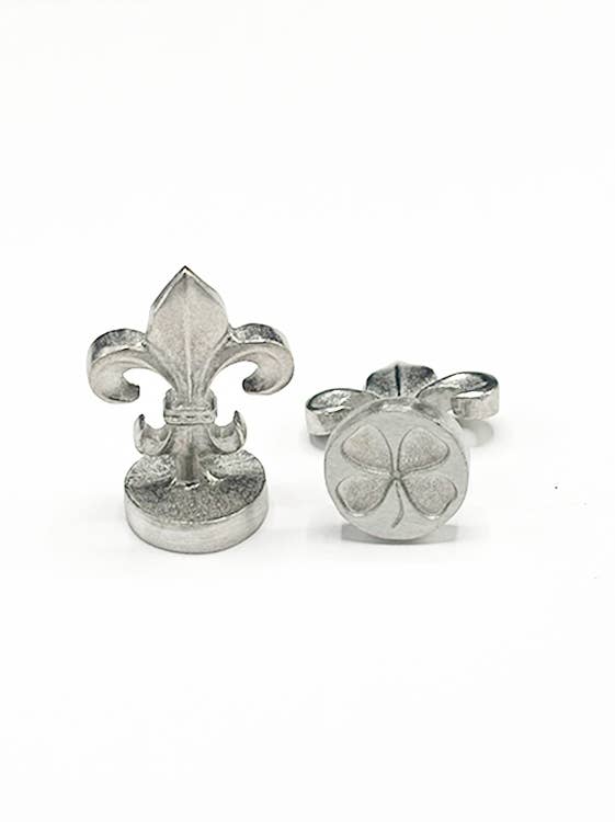 3/4" Round Wax Seal / Four Leaf Clover