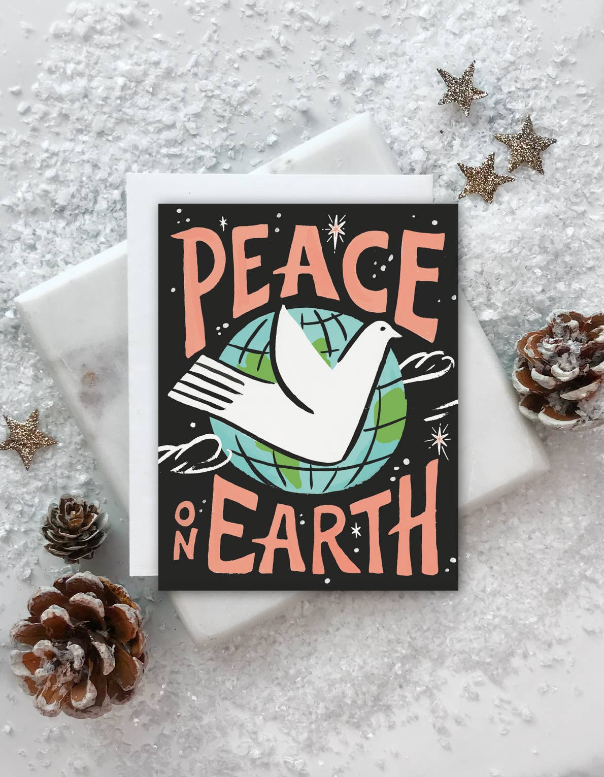 Peace on Earth Holiday Greeting Card