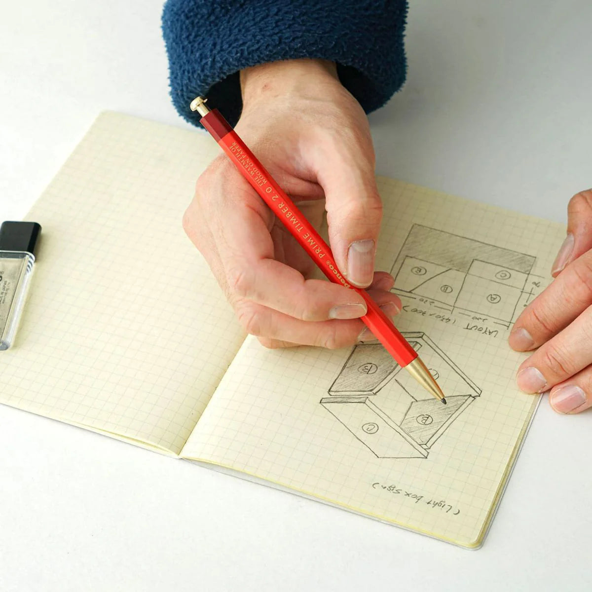 Prime Timber Pencil / Brass