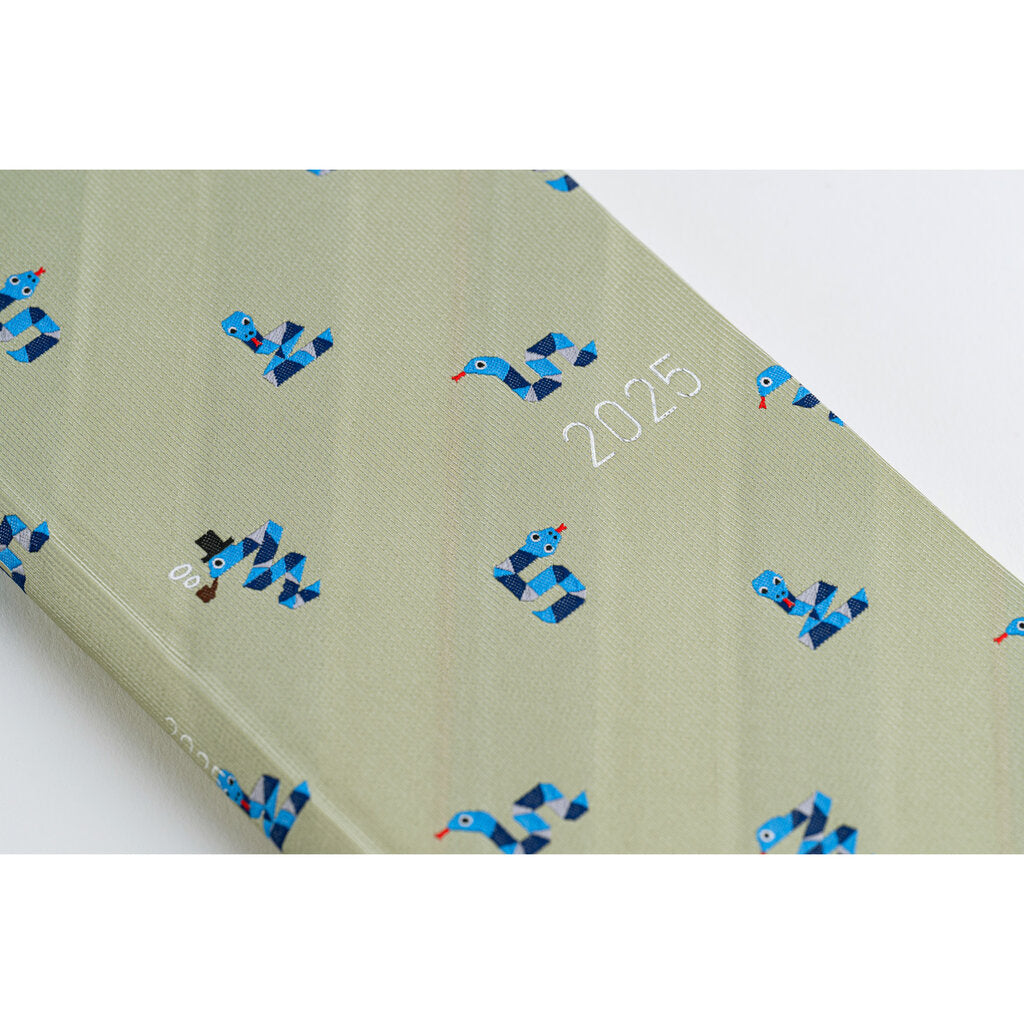 Hobonichi Techo 2025 Weeks MEGA Bow & Tie / Snake Toy