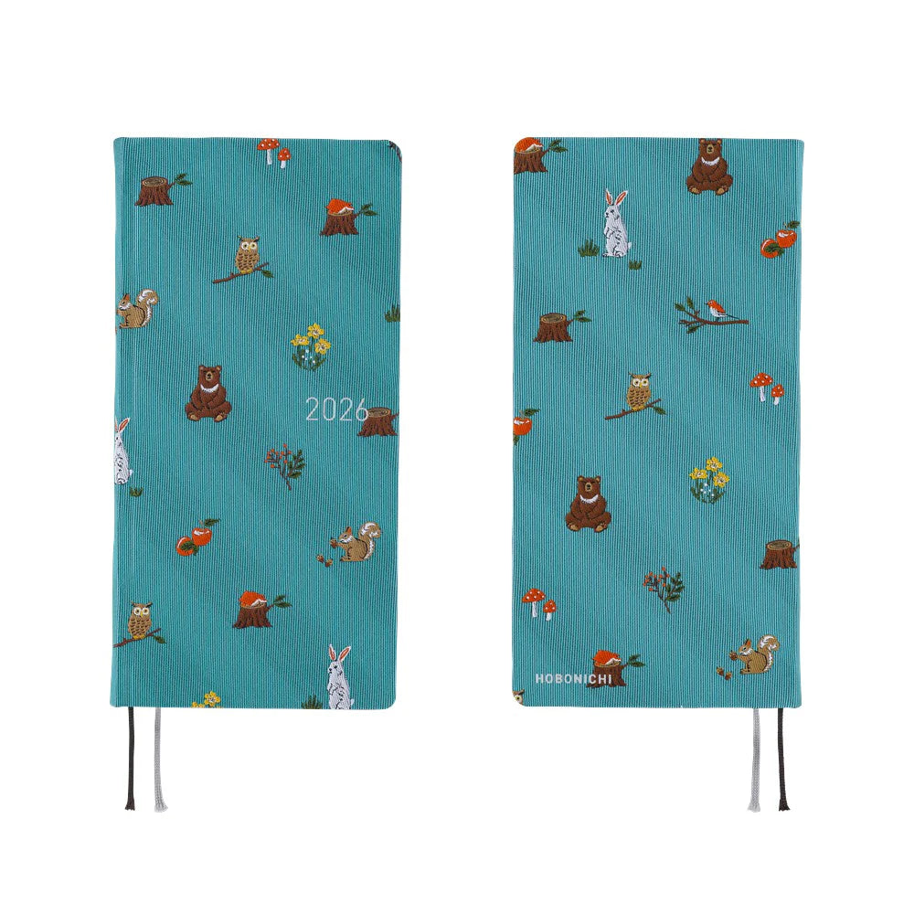 Coming Soon: Hobonichi Techo Weeks 2026 / Bow & Tie / In the Forest