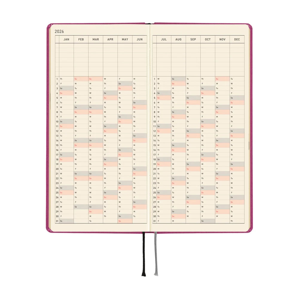 Coming Soon: Hobonichi Techo Weeks 2026 / Peony Purple