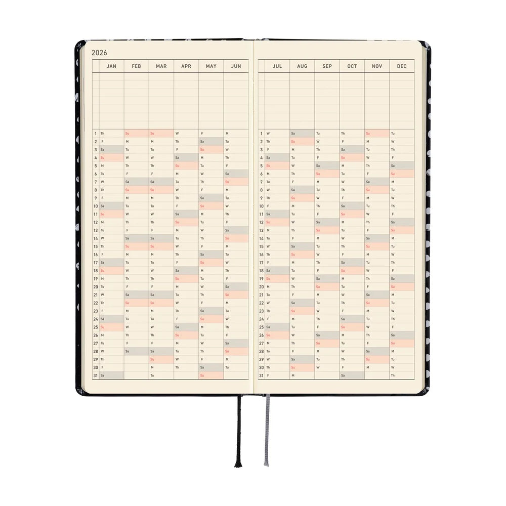 Coming Soon: Hobonichi Techo Weeks 2026 / Makoto Matsubayashi / Dot