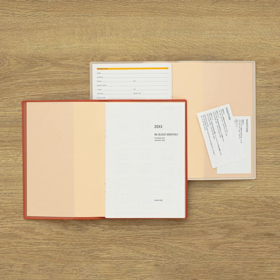 2026 Monthly Planner Tierkreis B6 / Orange