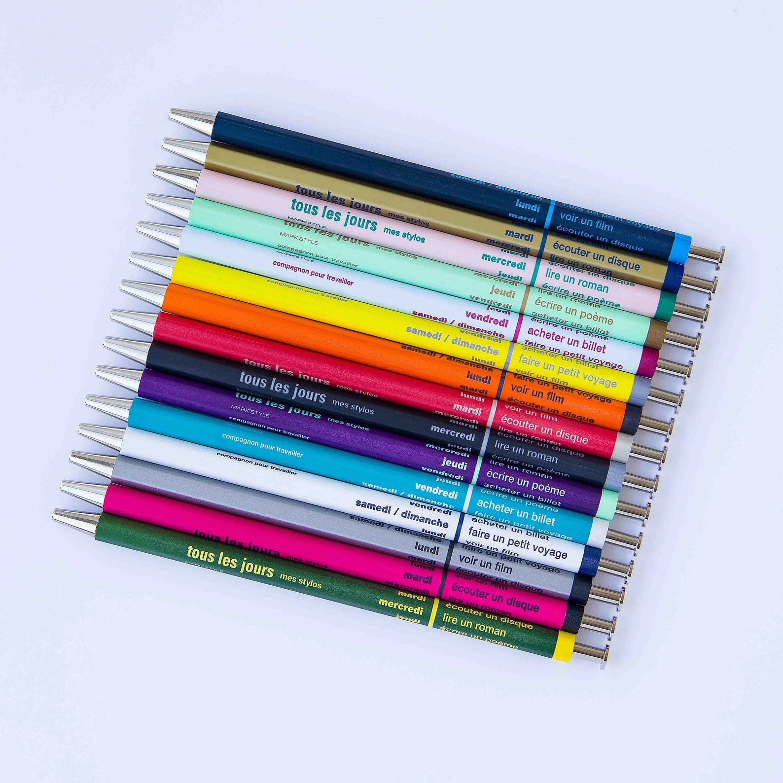 MARK'STYLE Ballpoint Pen / tous les jours / various colors