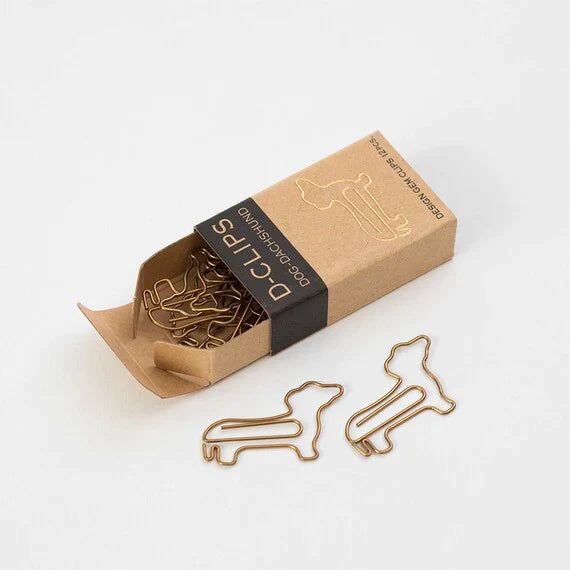 Dachshund Paper Clips