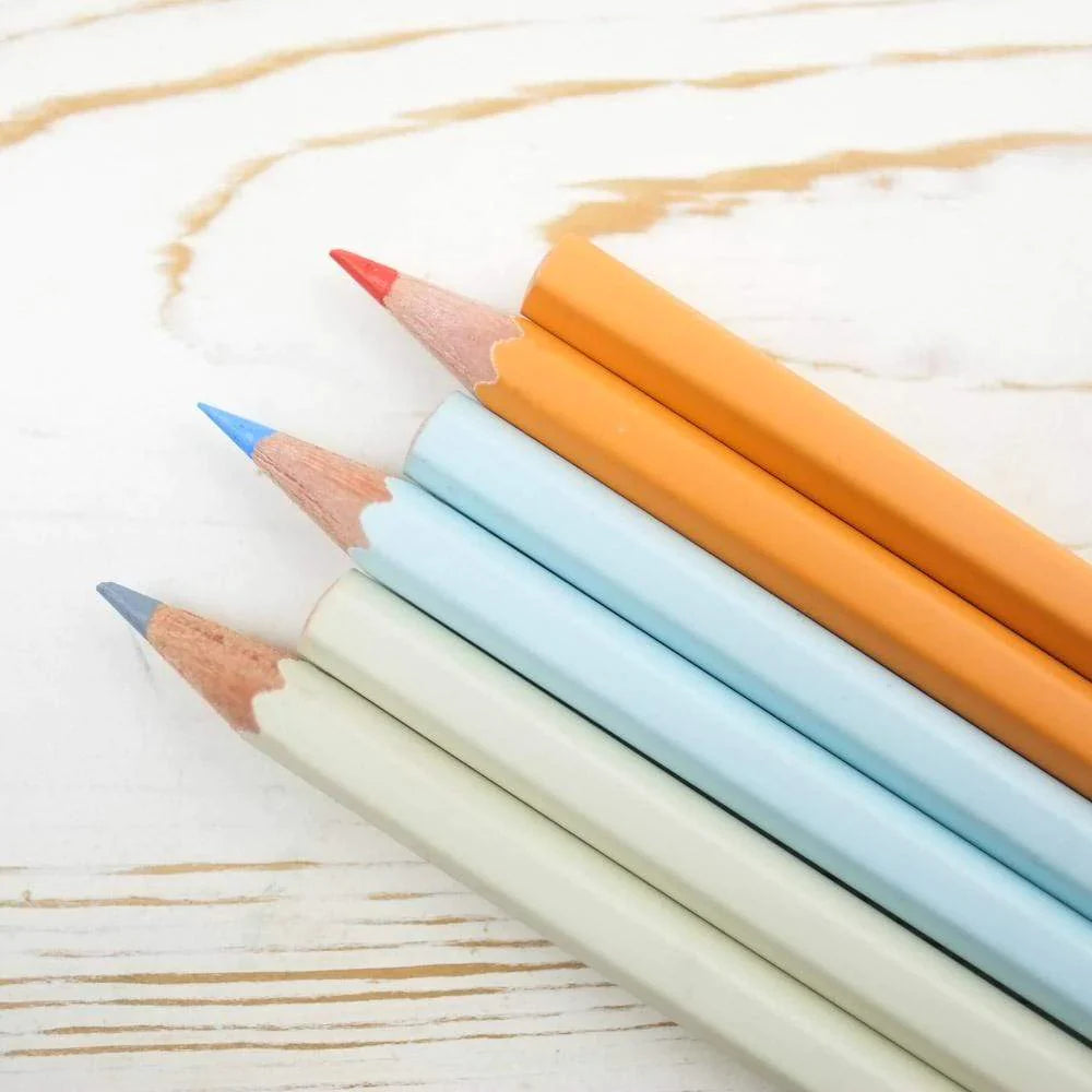 MD color pencils 6pc set