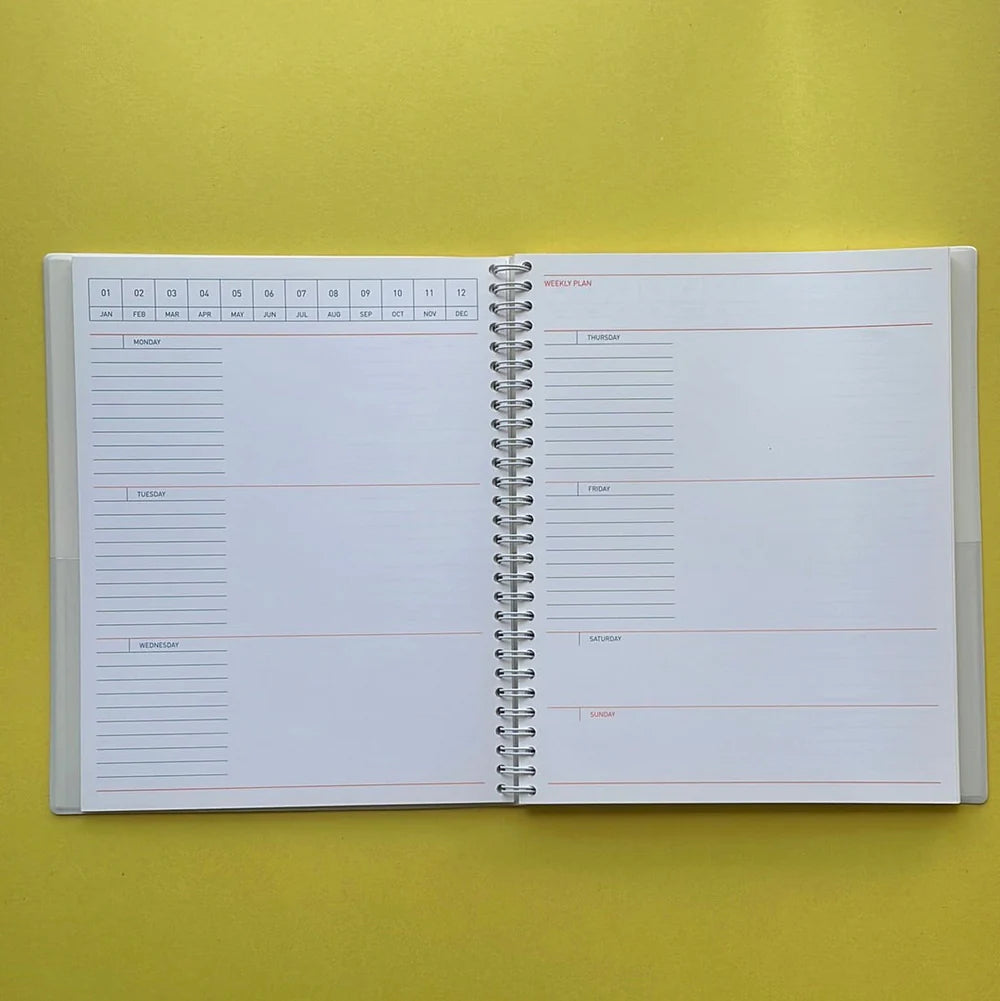 Large Draw Your Tomorrow Planner / Green