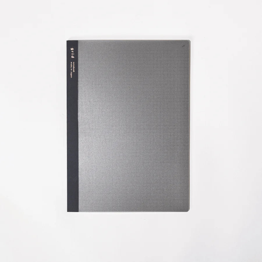 Daigo isshoni. Grid Notebook / B5 / Black