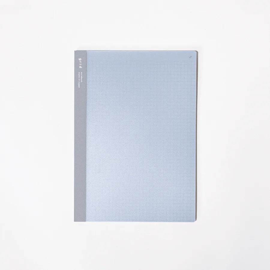 Daigo isshoni. Grid Notebook / B5 / Blue