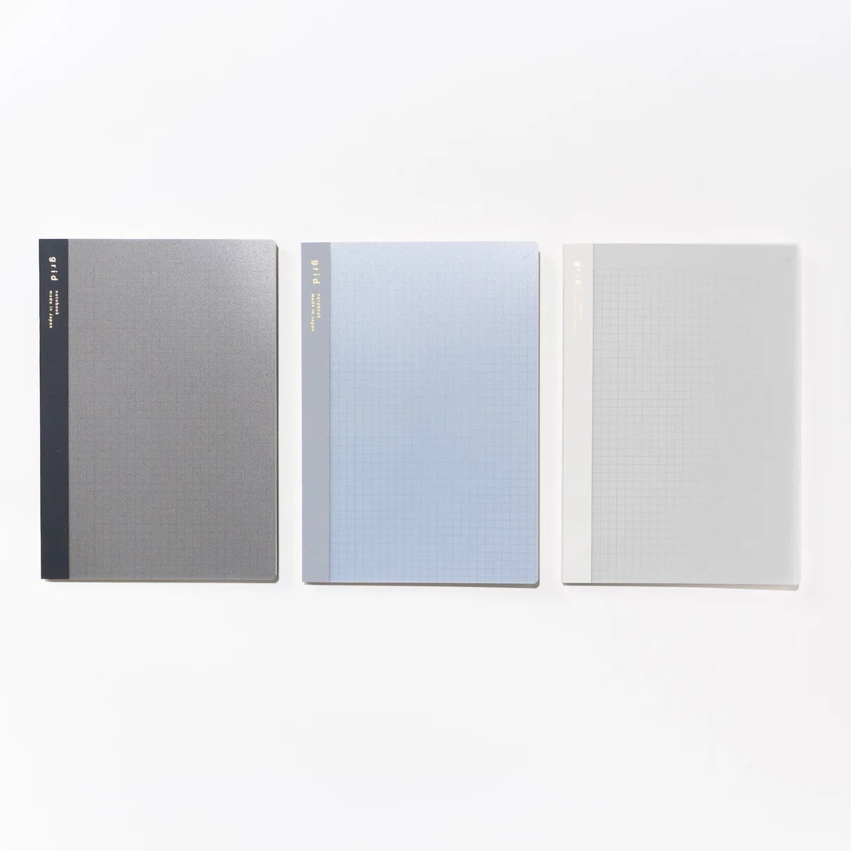 Daigo isshoni. Grid Notebook / B6 / Black