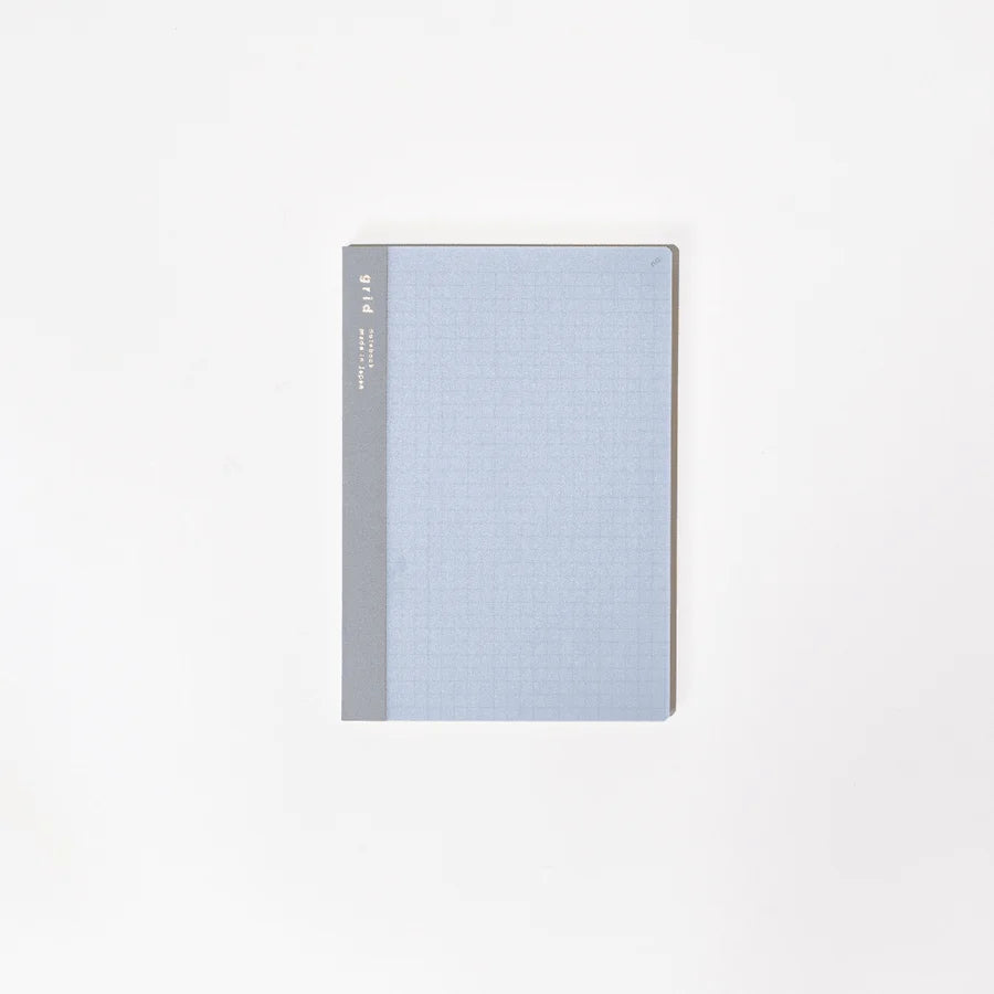 Daigo isshoni. Grid Notebook / B6 / Blue