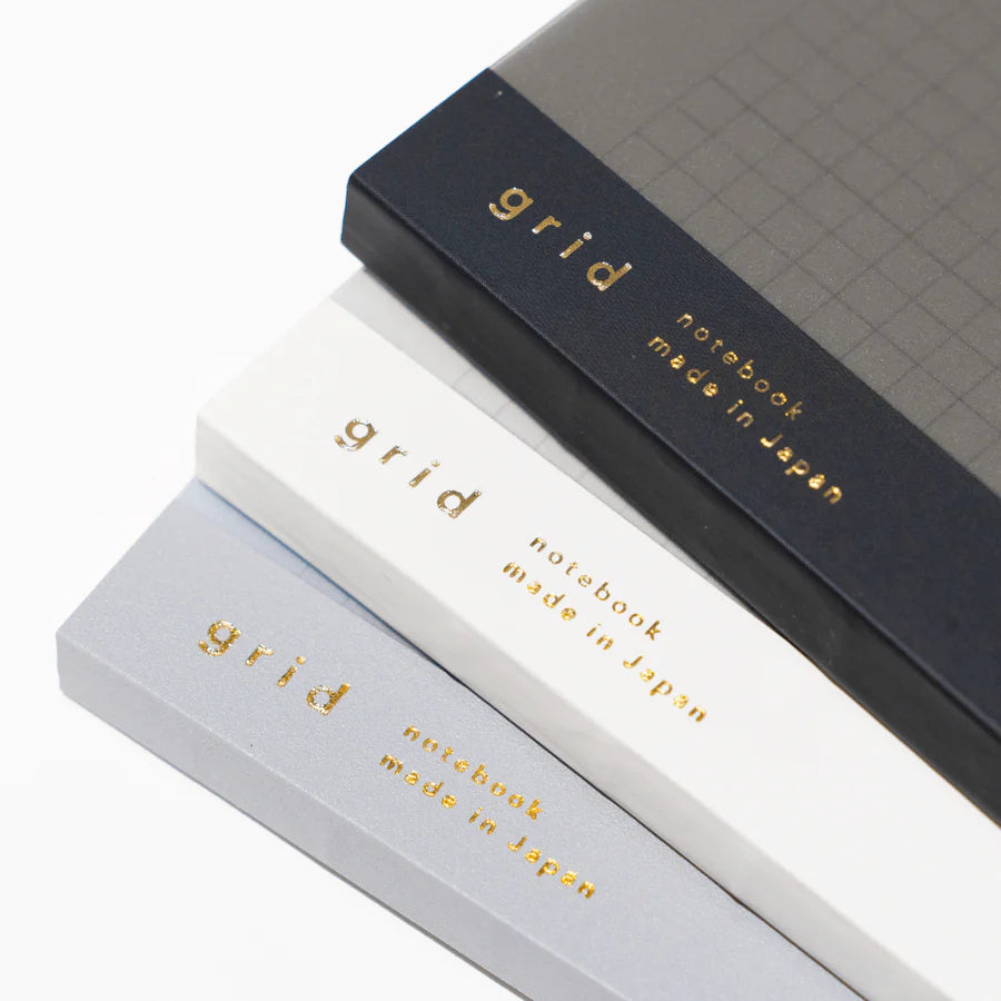 Daigo isshoni. Grid Notebook / B6 / Black