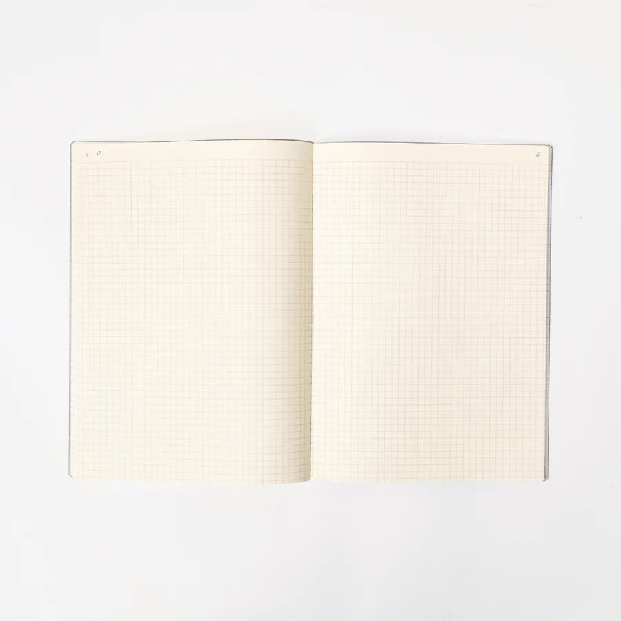 Daigo isshoni. Grid Notebook / B6 / Black