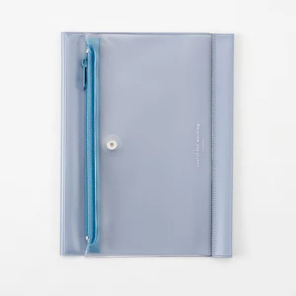 Daigo isshoni. Pen and Notebook Case / A5 Blue