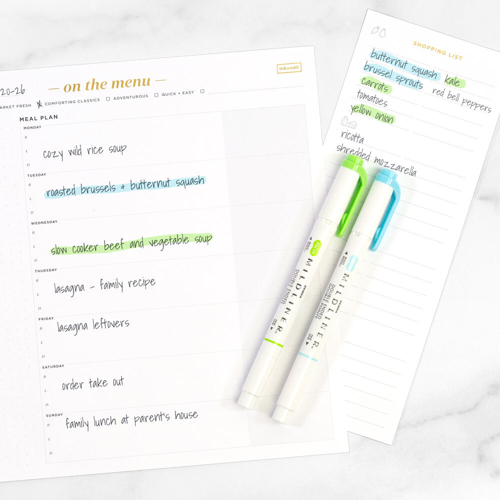 Meal Planning Pad