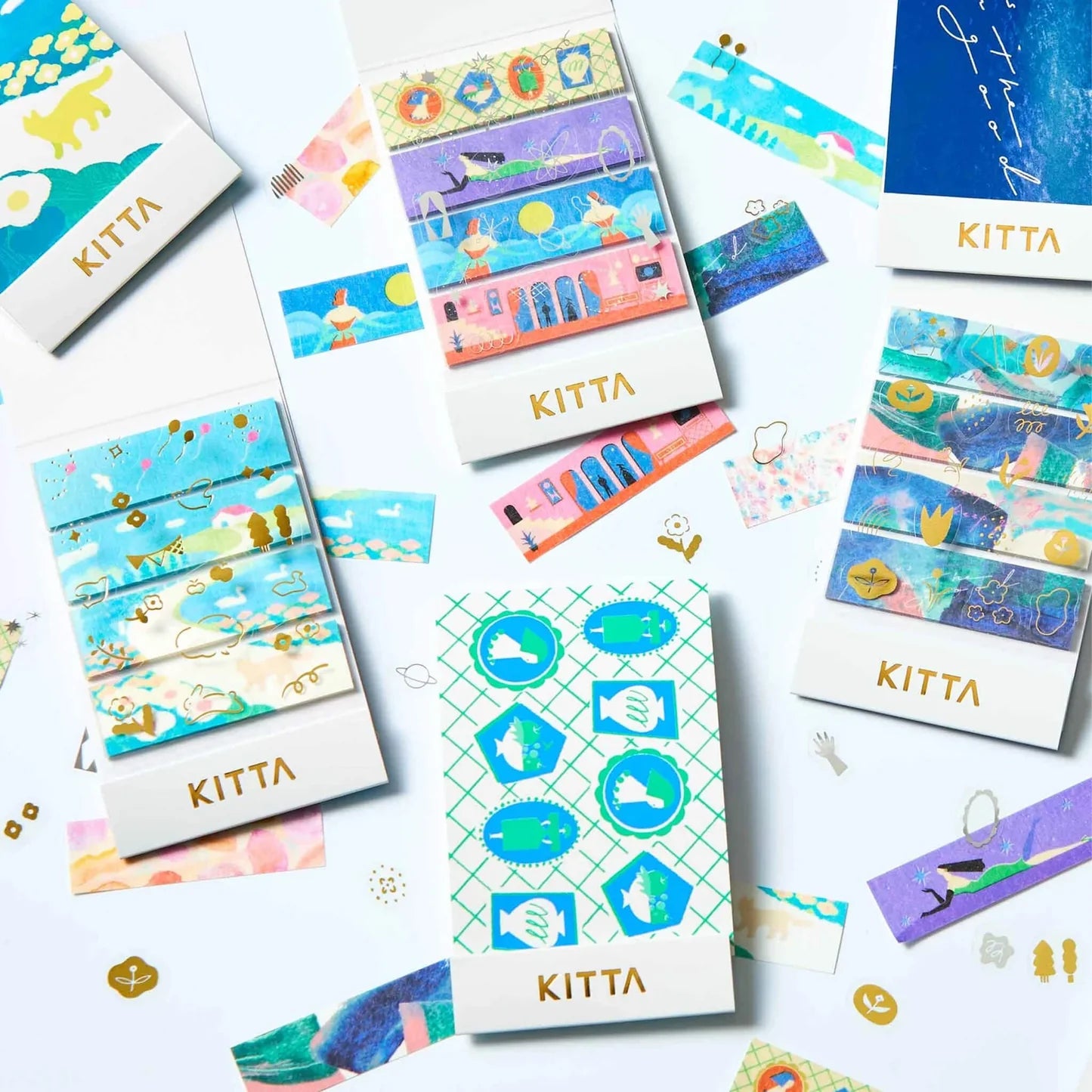 HITOTOKI KITTA Washi Tape Book / Collage