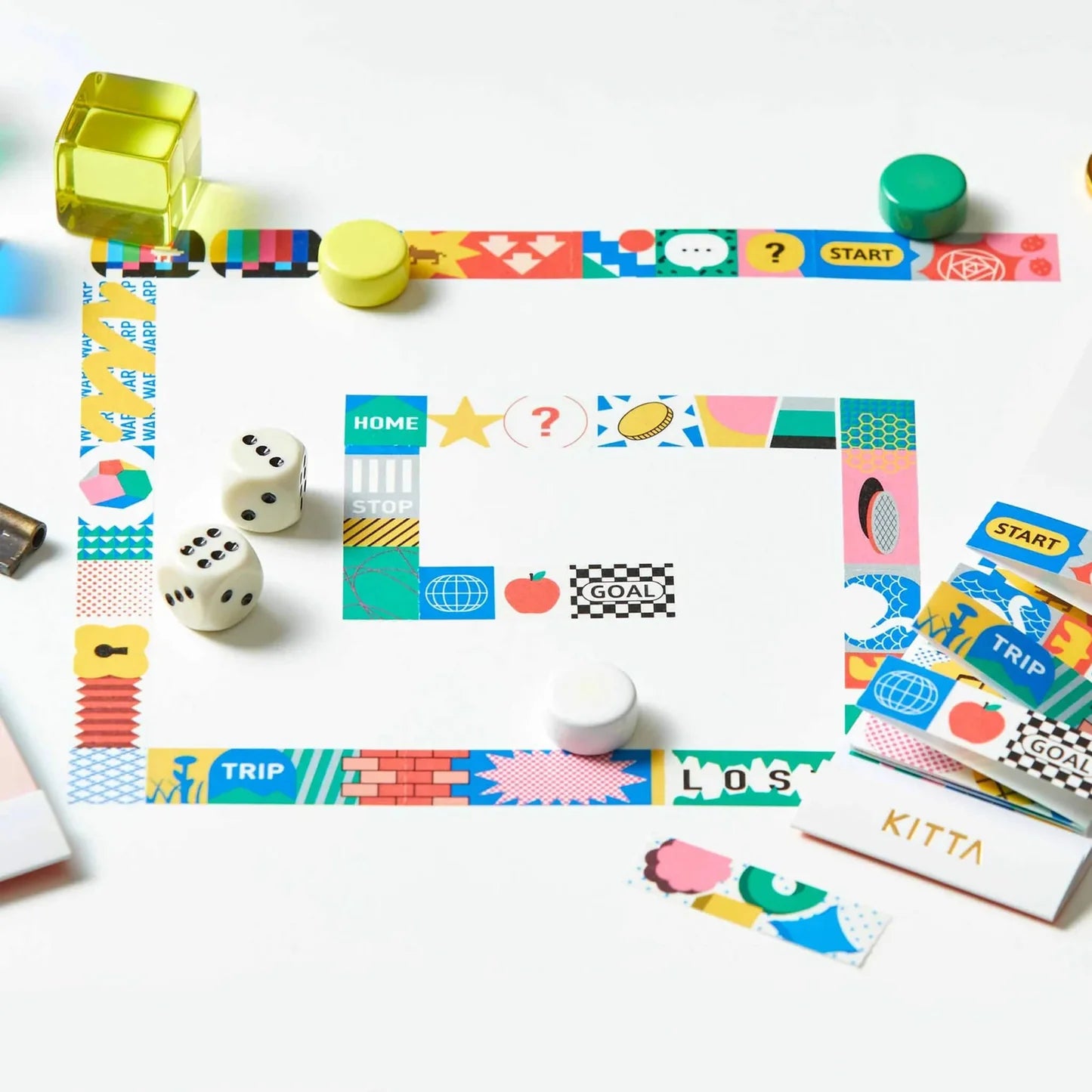 HITOTOKI KITTA Washi Tape Book / Sugoroku
