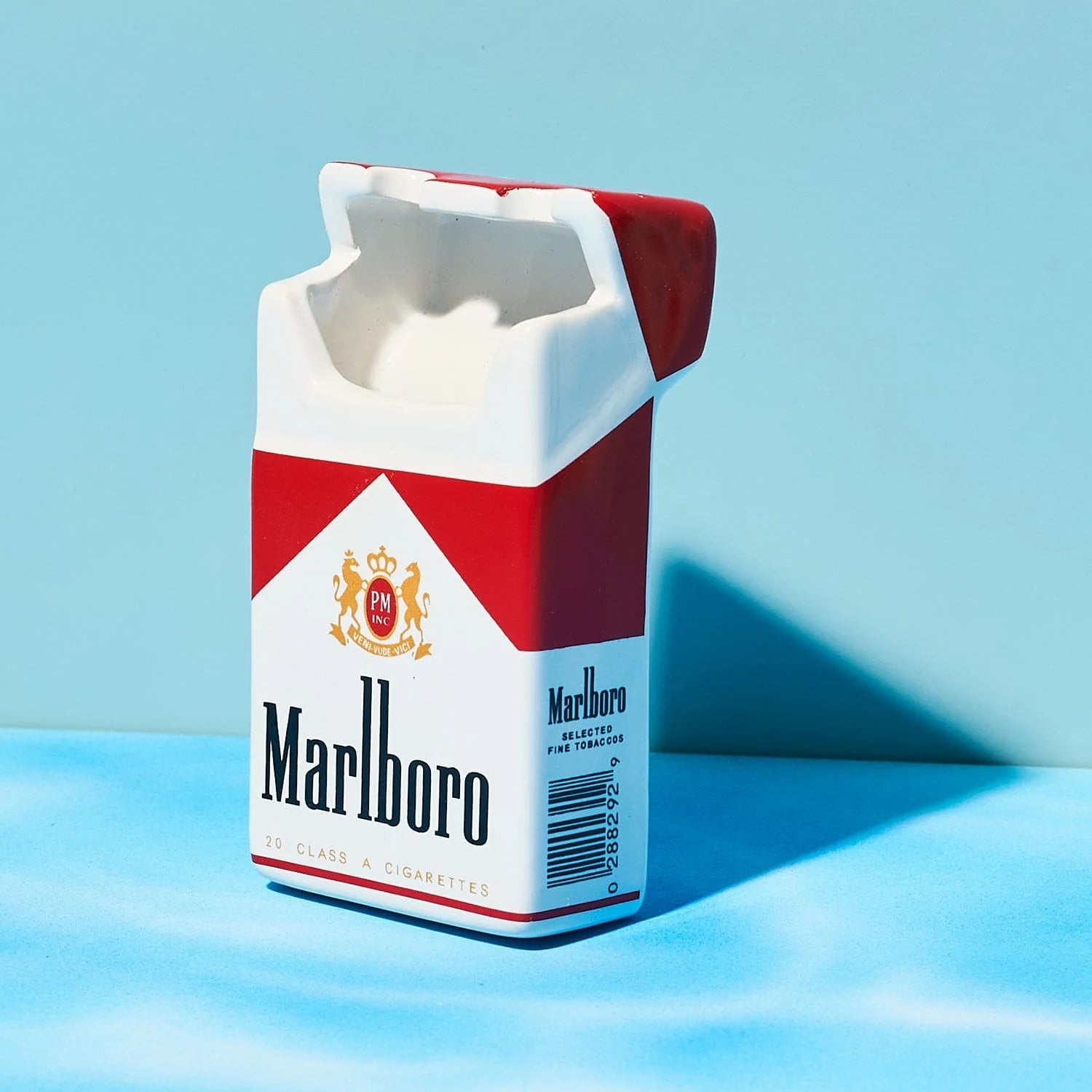 Ceramic Marlboro Pack Ashtray