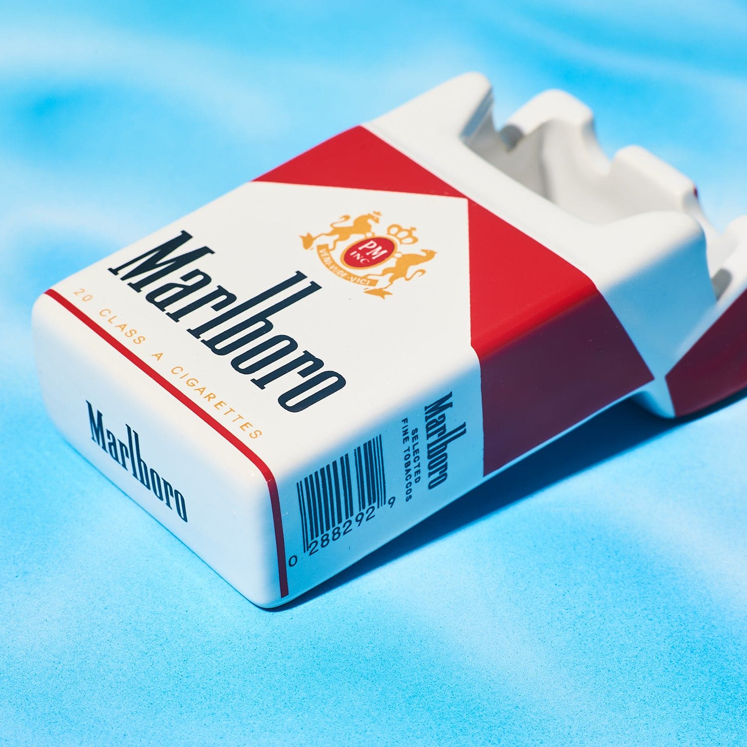 Ceramic Marlboro Pack Ashtray