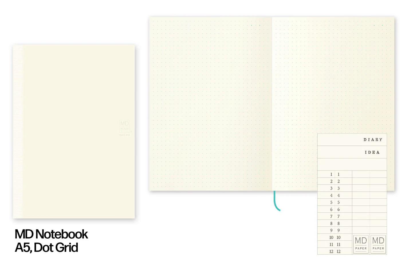 MD Notebook / A5 / dot grid