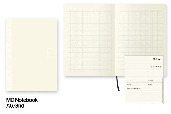 MD Notebook / A6 / Grid