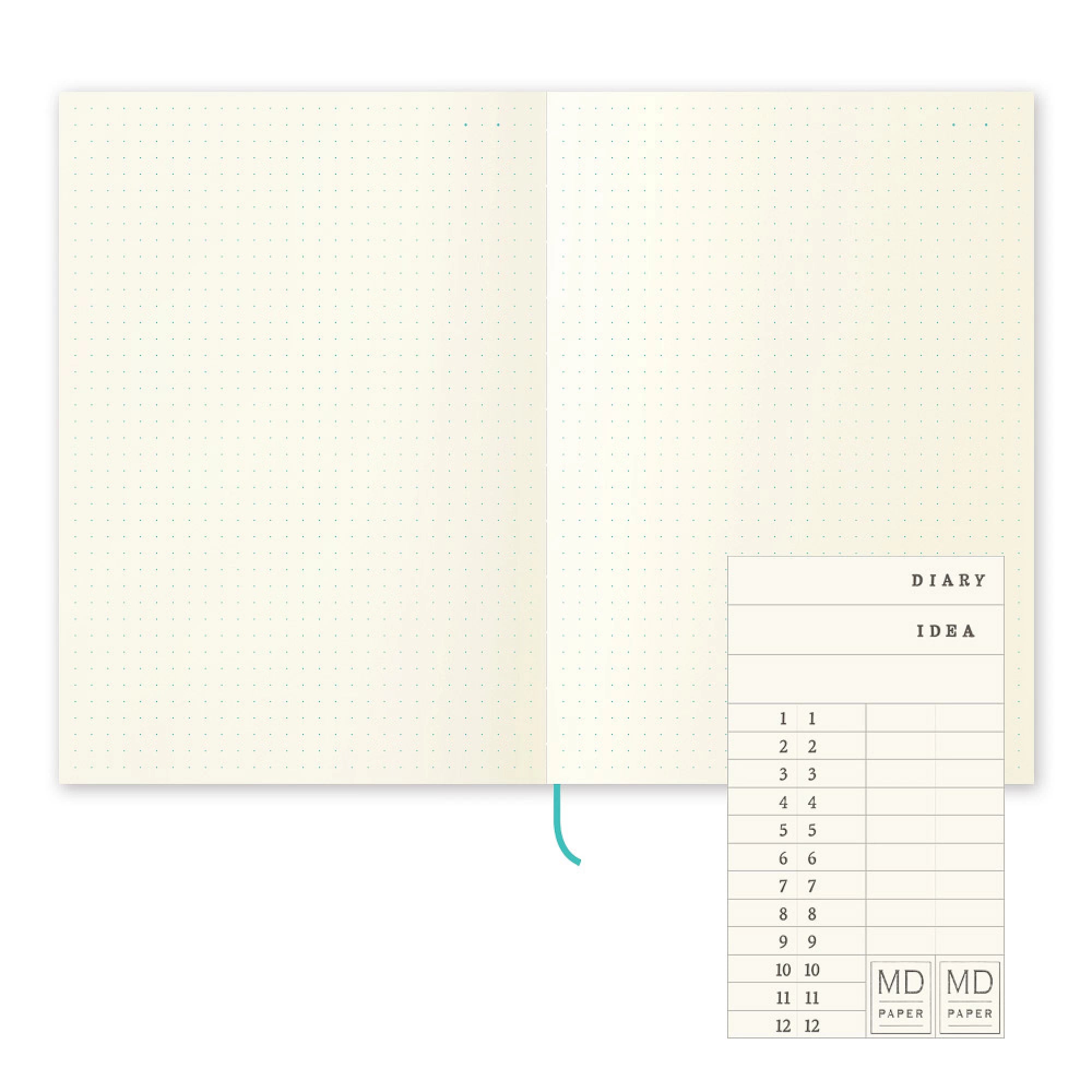 MD Notebook / A5 Dot Grid / Notebook Journal