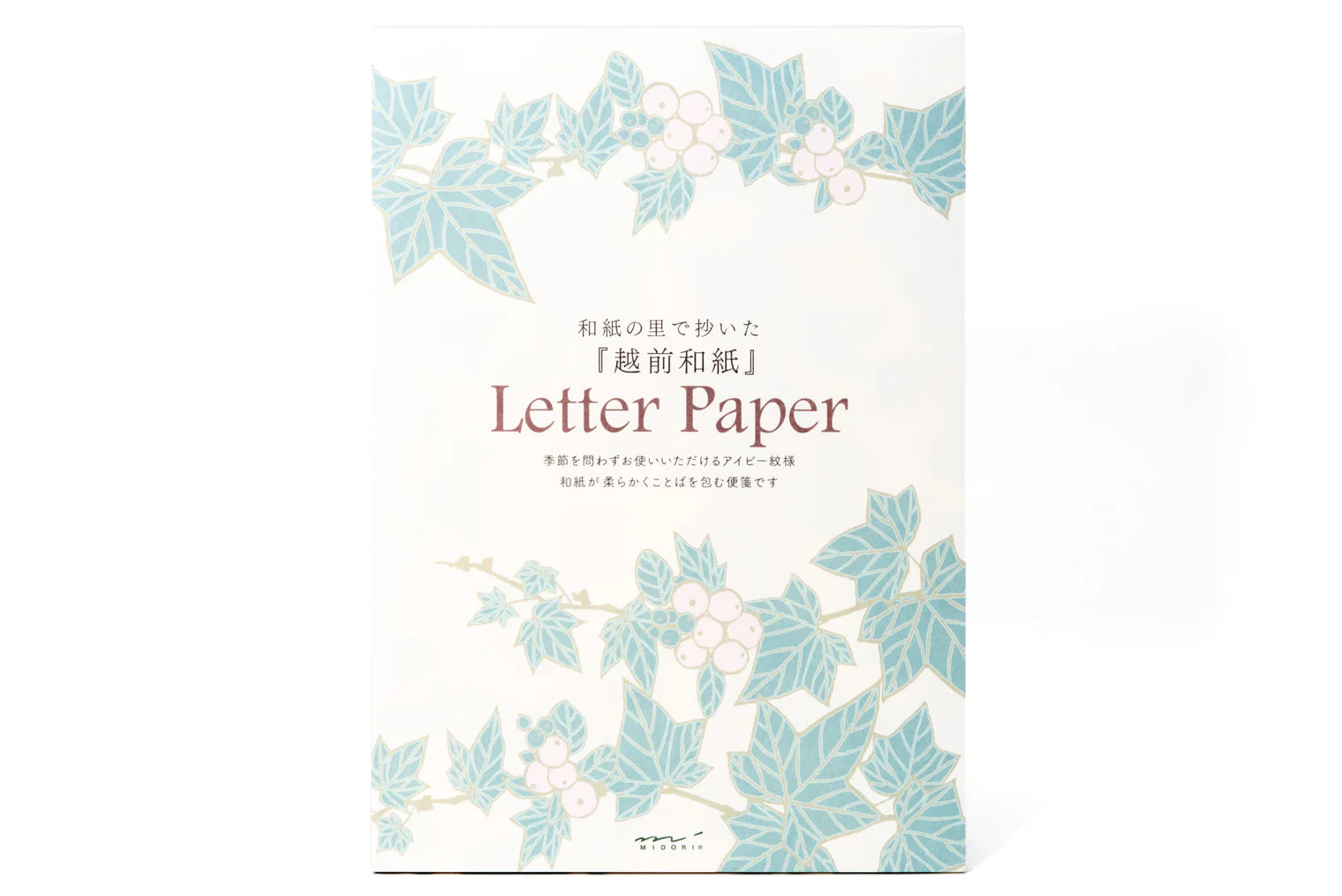 Midori Letter Paper / Green Ivy