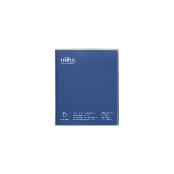 Hightide 2027 Weekly Diary / Nahe Square / Blue