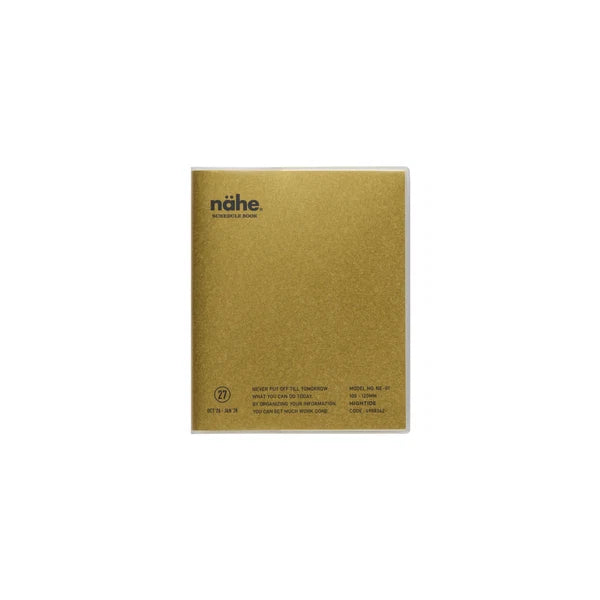 Hightide 2027 Weekly Diary / Nahe Square / Gold