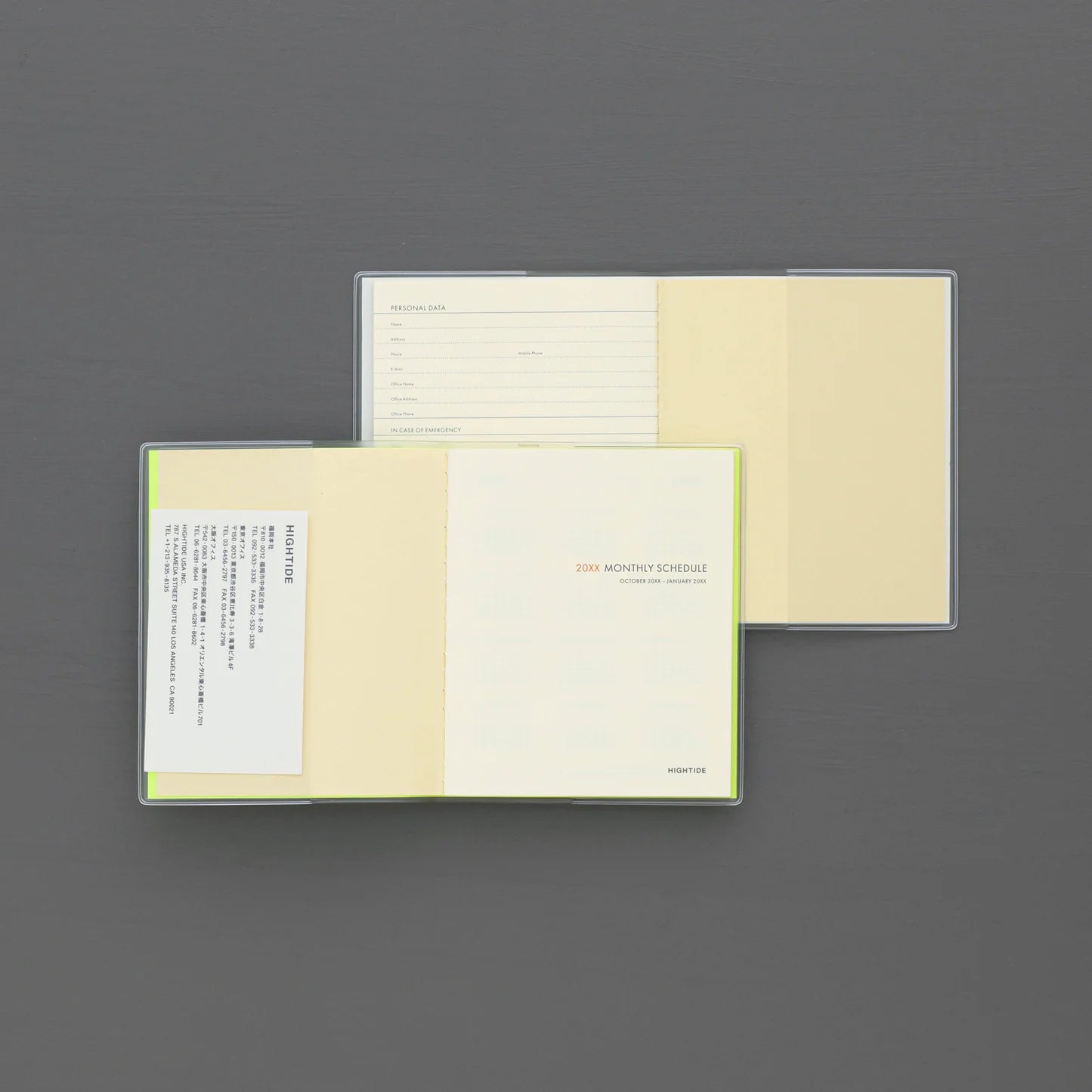 Nahe Square 2026 Planner / Gold
