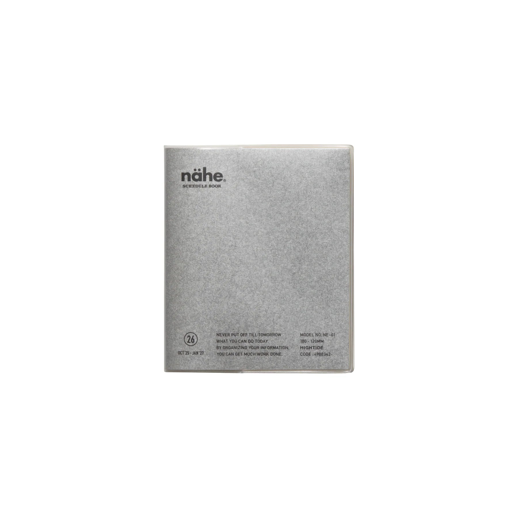 Nahe Square 2026 Planner / Silver