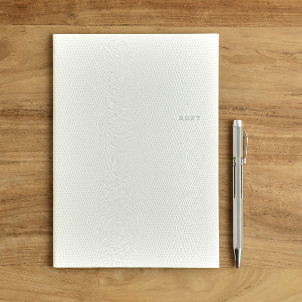 Hightide 2027 Monthly Diary Reptila A5 / Gray