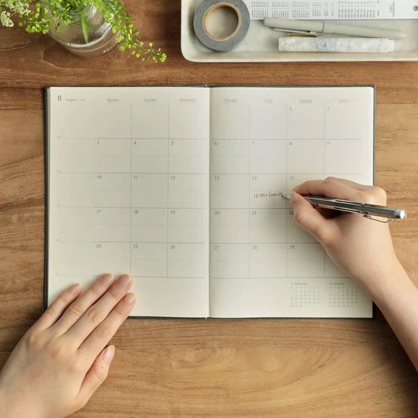 Hightide 2027 Monthly Diary / Reptila A5 / Blue