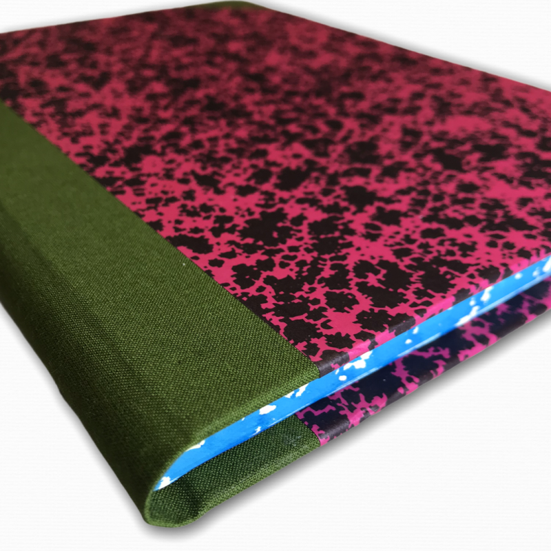 Emilio Braga Cloth Color Cloud Notebook / A4 / Lined / Carnation