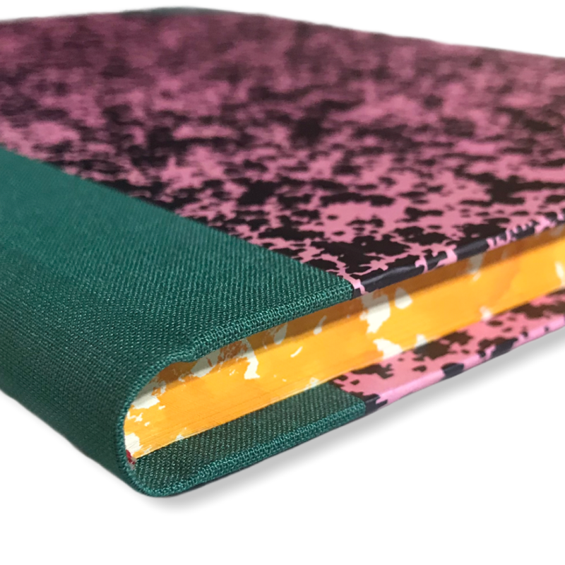 Emilio Braga Cloth Color Cloud Notebook / A5 / Blank / Garden