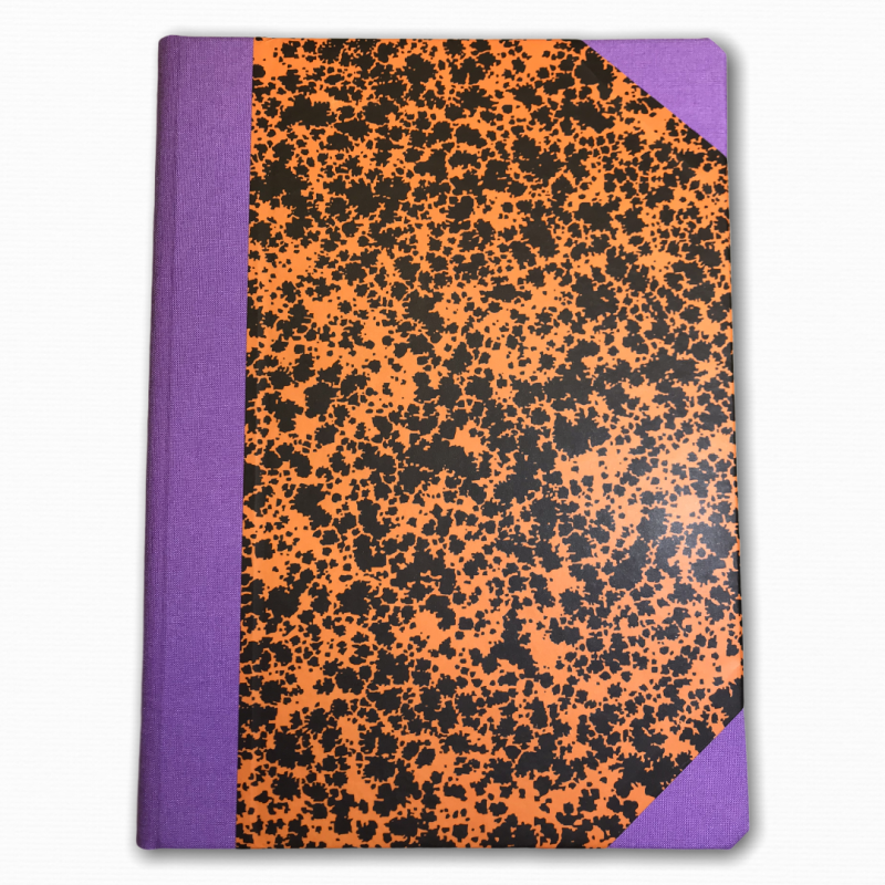 Emilio Braga Cloth Color Cloud Notebook / A5 / Blank / Sunflower