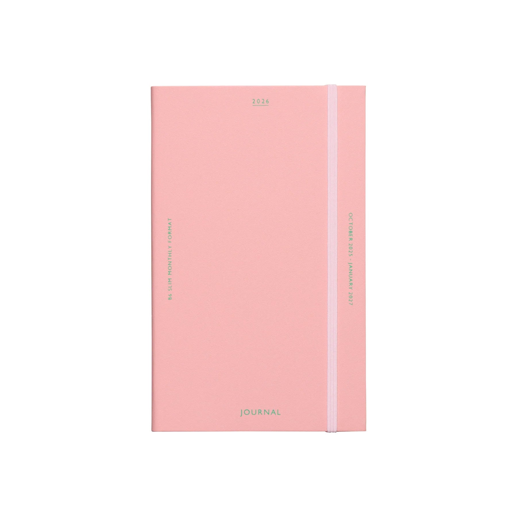 2026 Monthly Planner Katy B6 Slim / Pink
