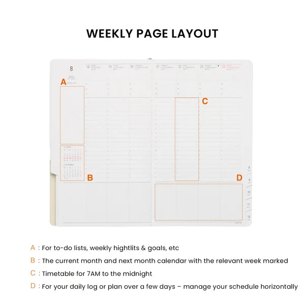Hightide 2027 Diary Refill / NQZ Type