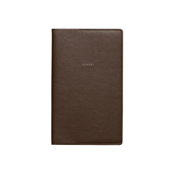Hightide 2027 Weekly Diary / Calm B6 Slim Vertical / Dark Brown