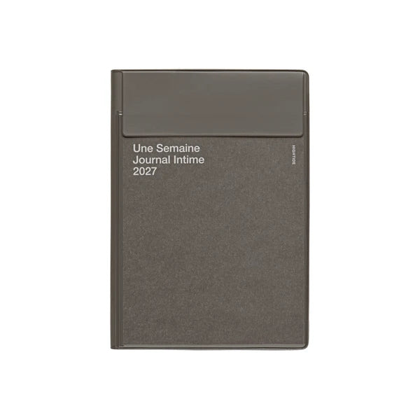 Hightide 2027 Weekly Diary Iris B6 / Charcoal Gray
