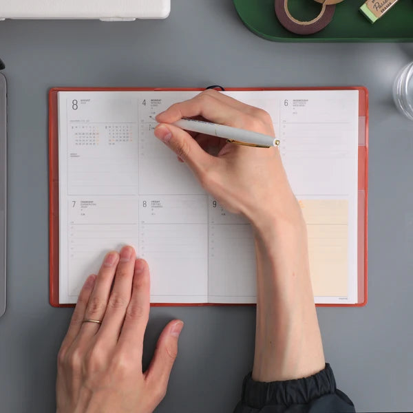 Hightide 2027 Weekly Diary Iris B6 / Orange