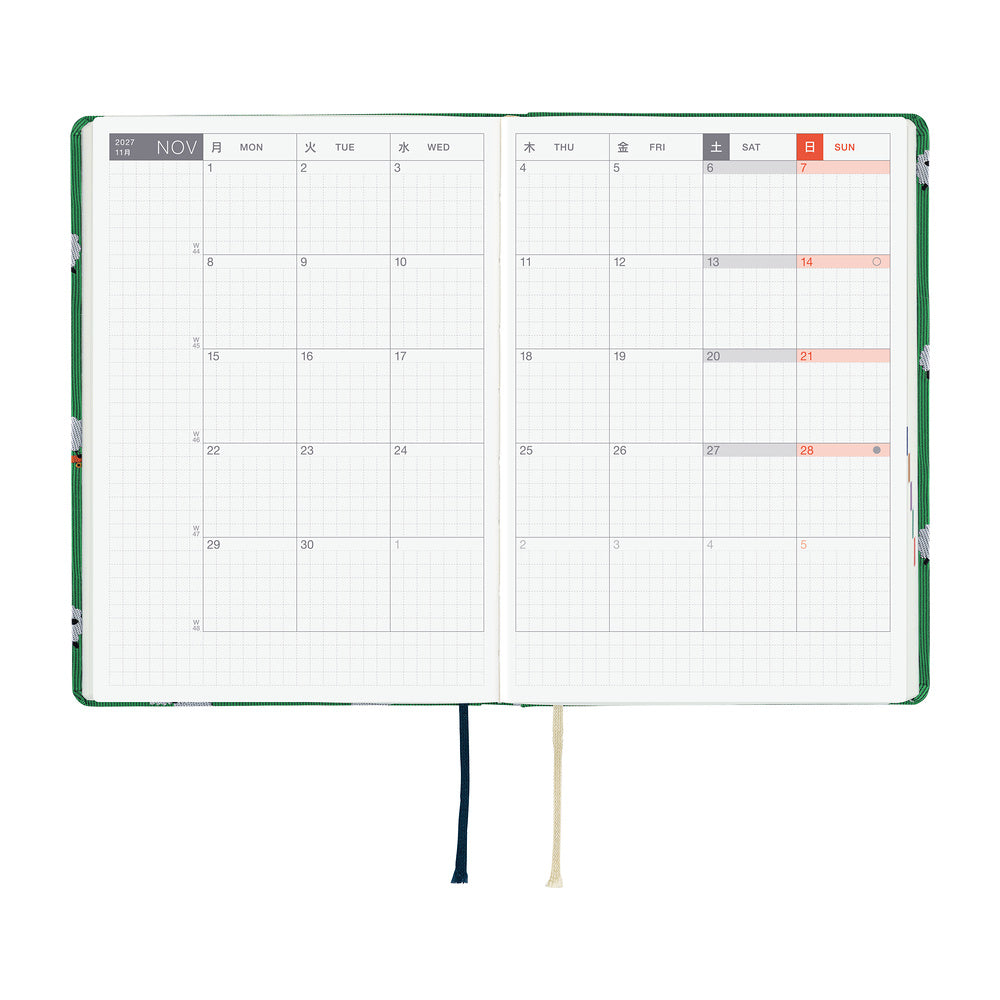 Hobonichi Techo Hon / A5 / Bow & Tie: Sheep Sheep Sheep