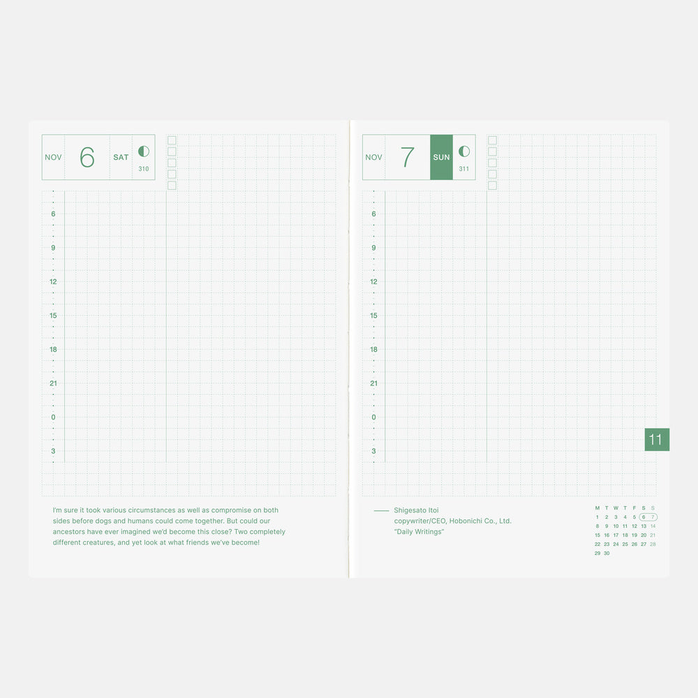 Hobonichi Techo 2027 / A6 Original Book / English