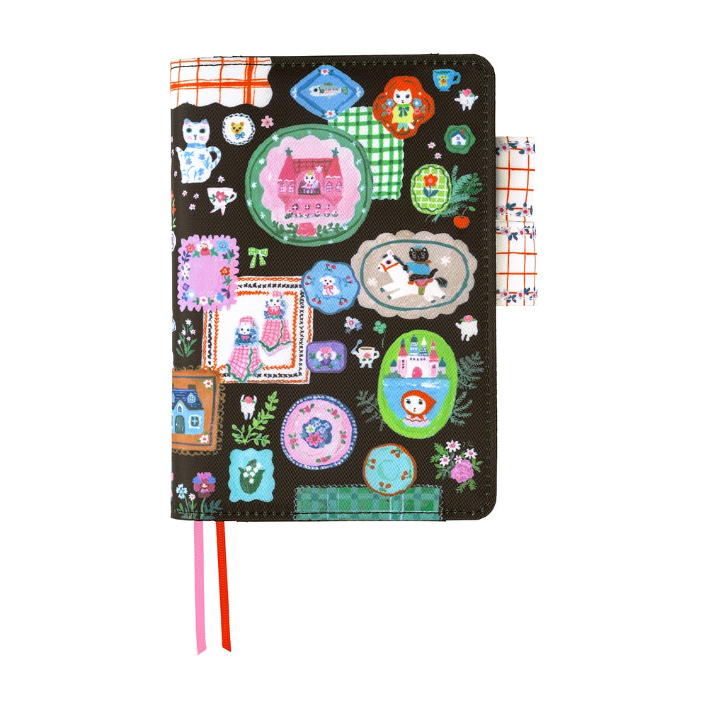 Hobonichi Techo Cover / A6 / Yumi Kitagishi: White Cat's Table Decorations