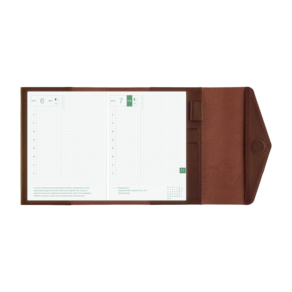 Hobonichi Techo Cover / A6 / Glow: Chianti