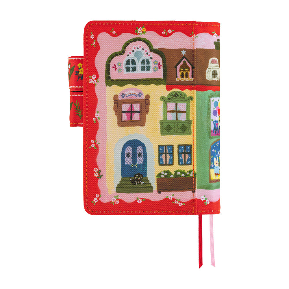 Hobonichi Techo Cover / A6 / Yumi Kitagishi: White Cat House