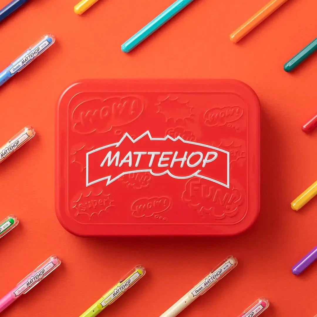 Pentel MATTEHOP Limited Edition / Set of 21 / 1.0 mm