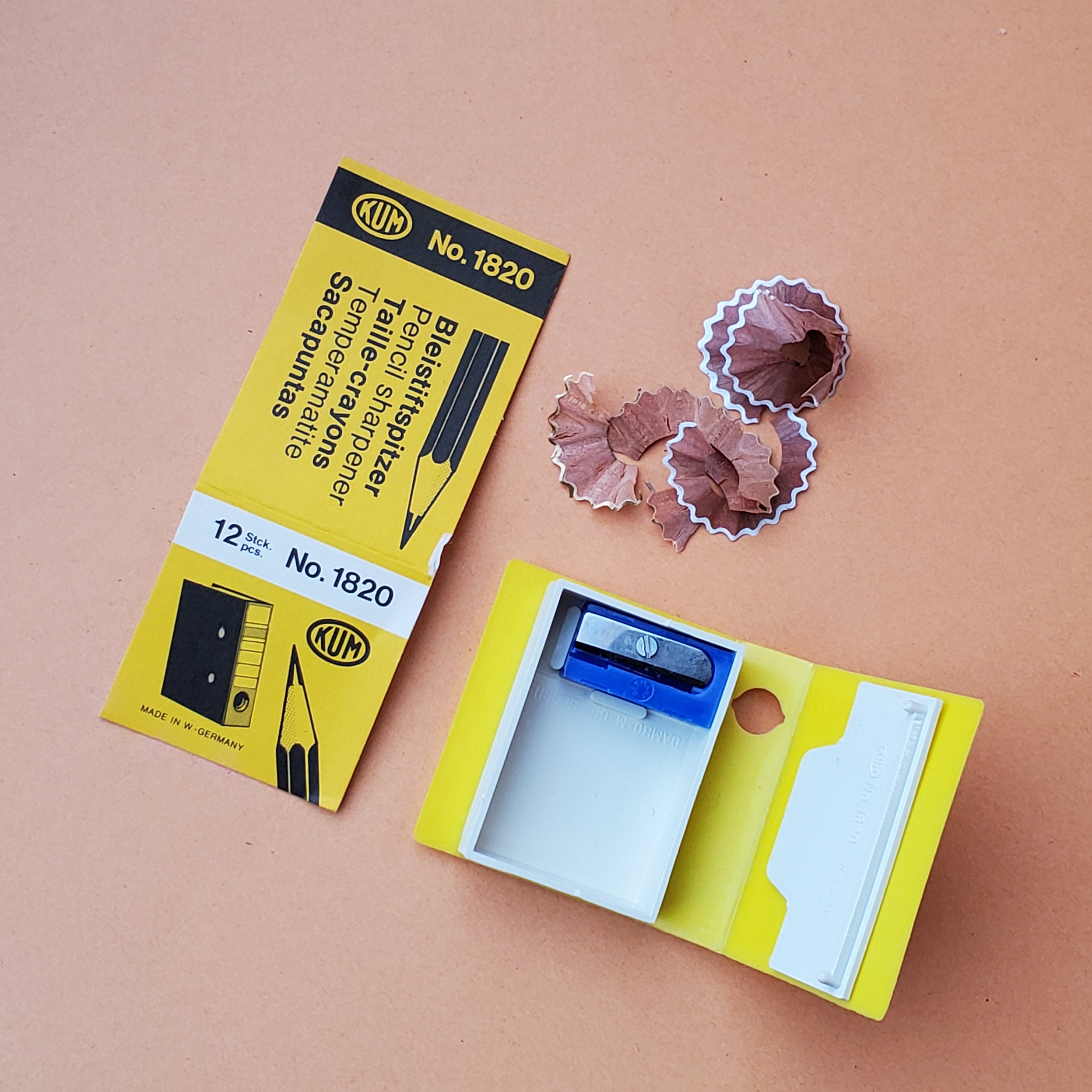 Vintage Book-Shaped Pencil Sharpener