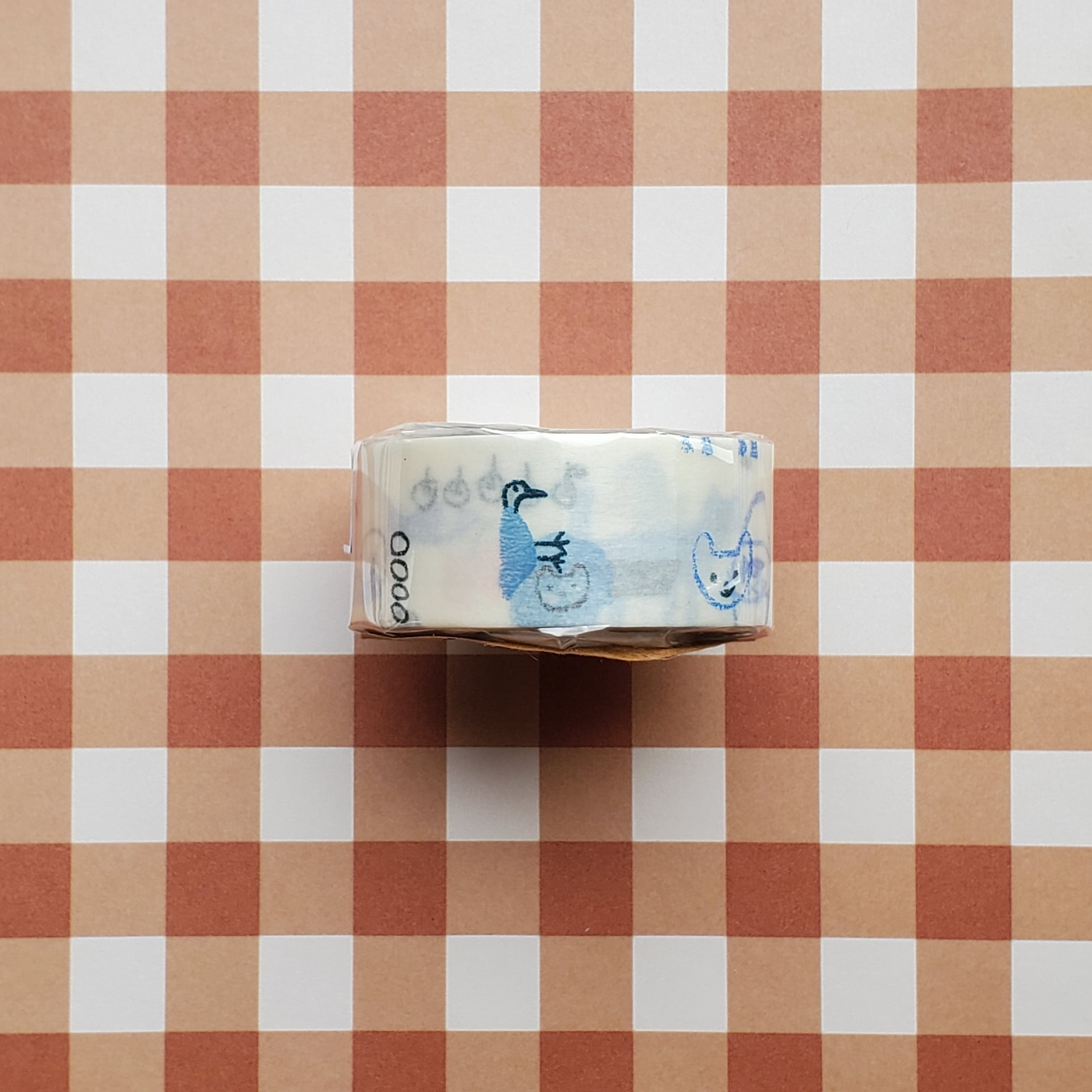 Classiky Masking Tape x Toranekobonbon / Blue Cats